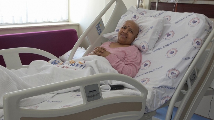 Hindistan’dan Denizli’ye Geldi, Sağlığına Kavuştu