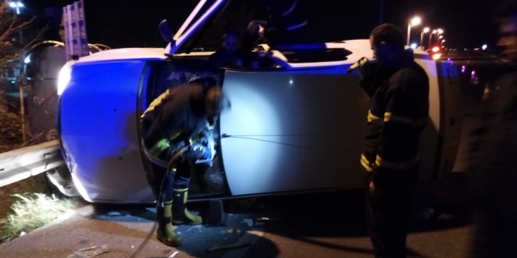 Lüleburgaz’da Trafik Kazası: 1 Yaralı