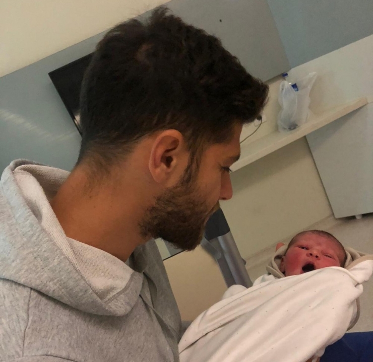 Sivassporlu Futbolcu Cem Özdemir, Baba Oldu