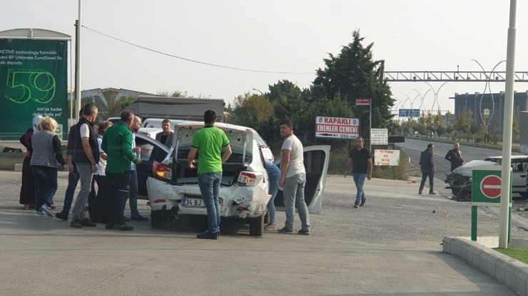 Tekirdağ’da Kaza: 3 Yaralı