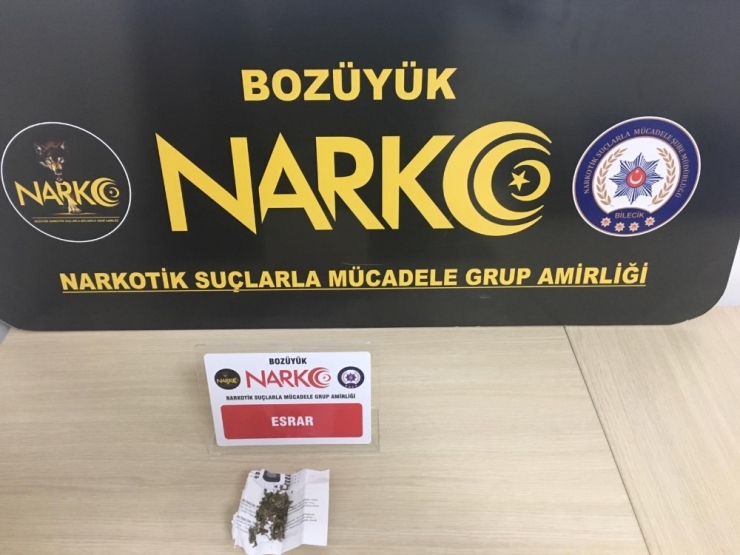 Bozüyük’te Uyuşturucu Operasyonu
