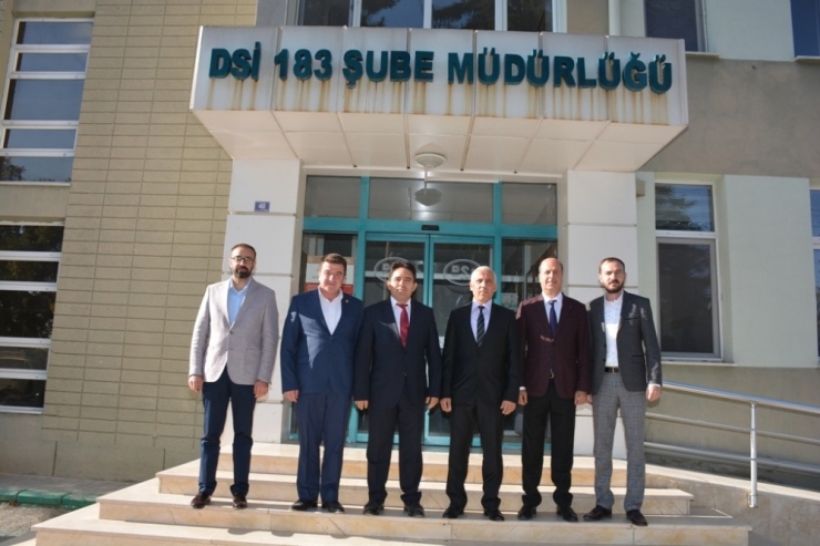 Şuhut Protokolünden Dsi 183. Bölge Müdürü Topaloğlu’na Hayırlı Olsun Ziyareti
