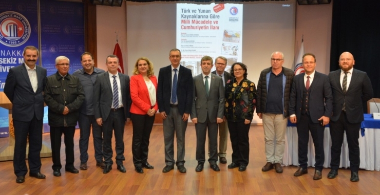 Türk Ve Yunan Kaynaklarına Göre Milli Mücadele Ve Cumhuriyetin İlanı Konulu Panel Gerçekleştirildi