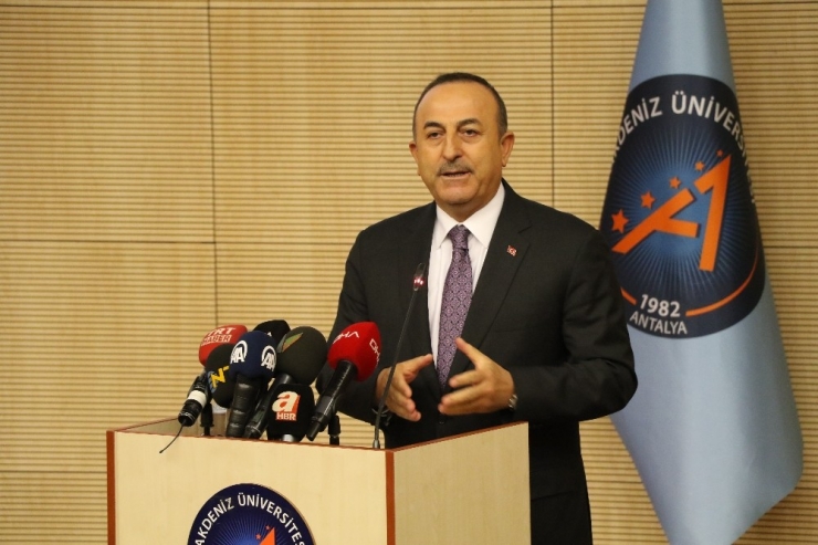 Bakan Çavuşoğlu: "Burada Bir Terör Devleti Kurmak İstiyorlardı"