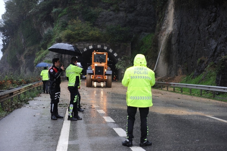 Giresun’daki Heyelan