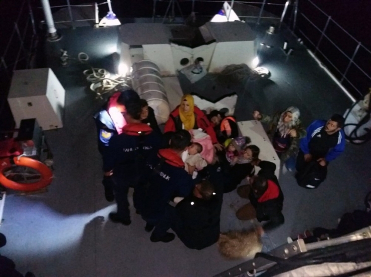 Bodrum’da 140 Kaçak Göçmen Yakalandı