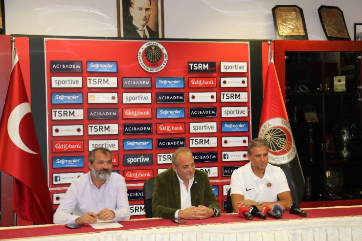 Gençlerbirliği, Hamza Hamzaoğlu İle Sözleşme İmzaladı