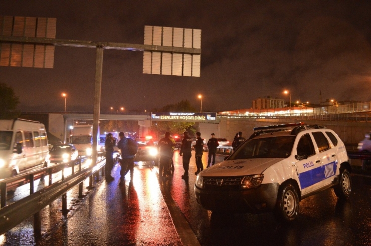 Tem’de Trafik Kazası: 1 Yaralı