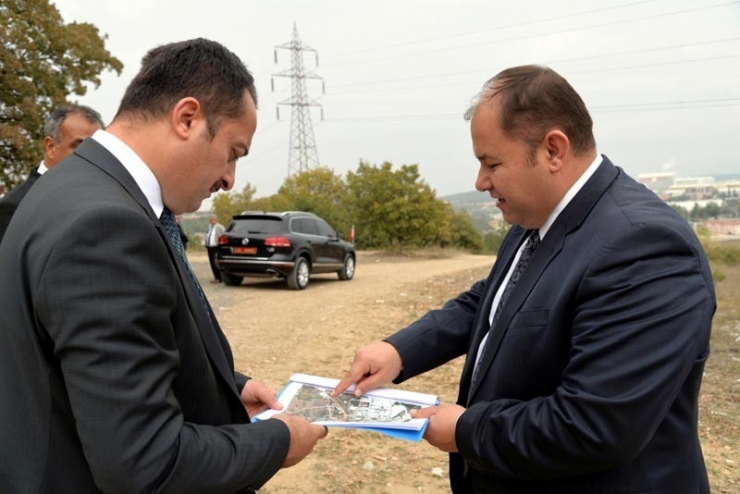 Vali Şentürk, Çalışmaları Yerinde İnceledi