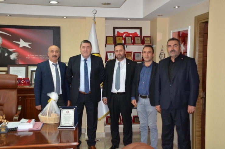 Akçakoca Belediyesinden Alaplı Belediyesine Teşekkür Ziyareti