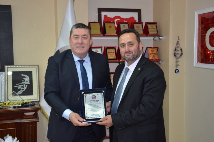 Akçakoca Belediyesinden Alaplı Belediyesine Teşekkür Ziyareti