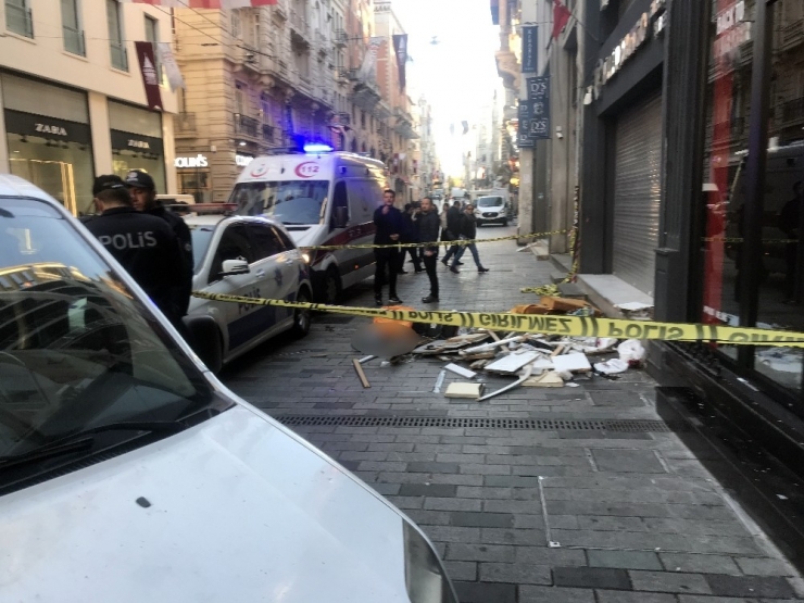 İstiklal Caddesi’nde Feci Ölüm