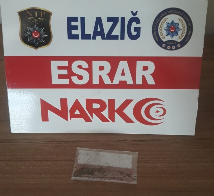 Elazığ’da Uyuşturucu İle Mücadele: 3 Tutuklama