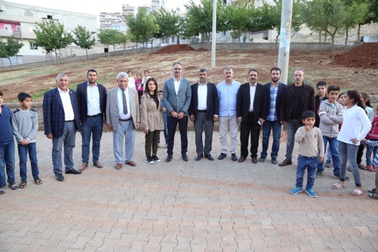 Eyyübiye’ye Yeni Yol Ve Parklar Kazandırılıyor