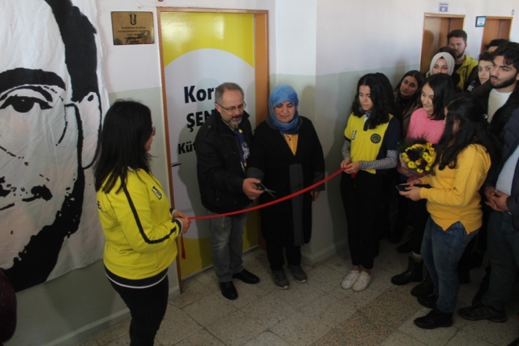 Koray Şener, Ölüm Yıl Dönümünde Adının Yaşatılacağı Kütüphanede Anıldı