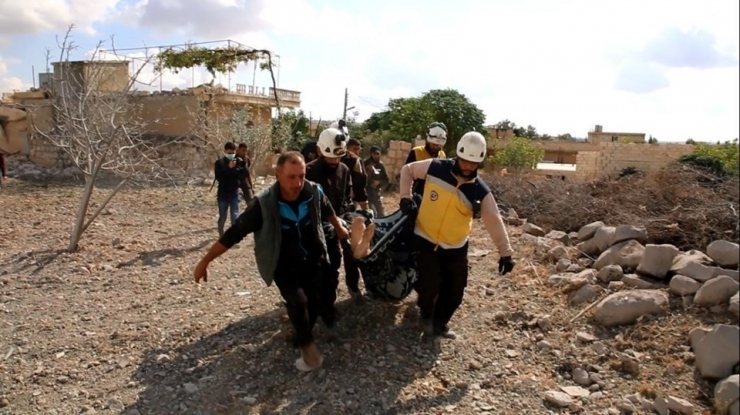 İdlib’e Hava Saldırısı: 4 Ölü