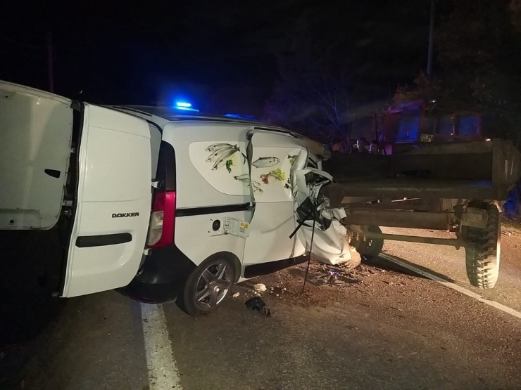 Tekirdağ’da Feci Kaza: 2 Yaralı