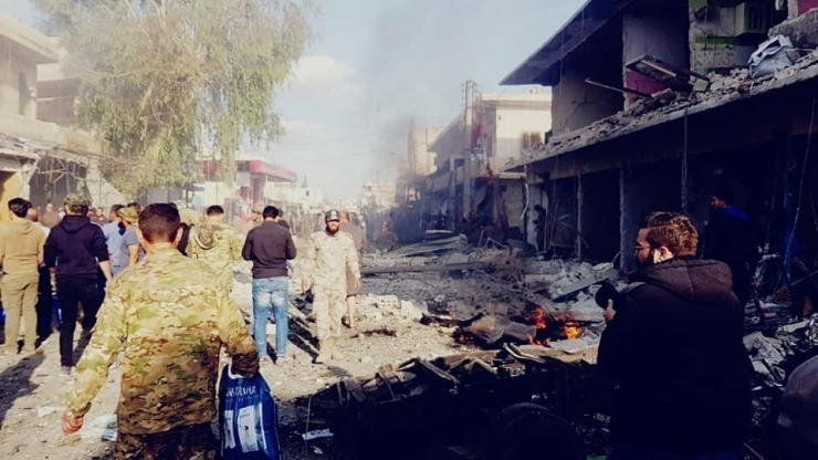 Telabyad’da Pazar Yerine Düzenlenen Saldırıda Ölü Sayısı 13’e Yükseldi