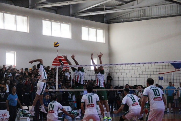 Tvf Erkekler 1. Lig: Solhanspor: 2 - Cizre Bld: 3