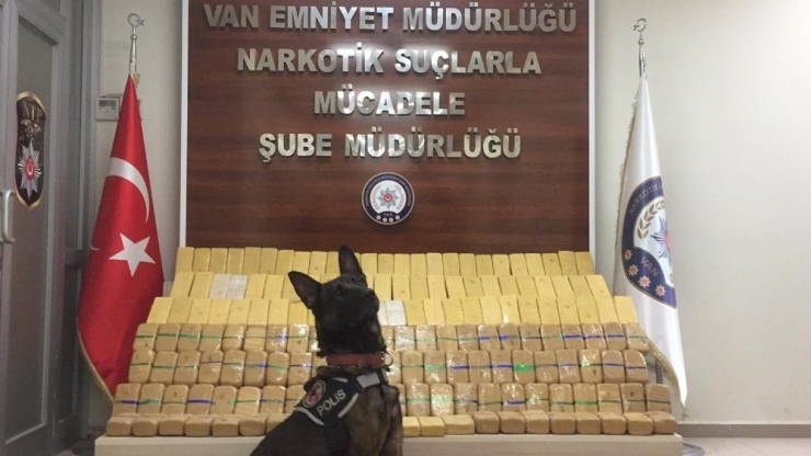 Van’da 85 Kilo Eroin Ele Geçirildi