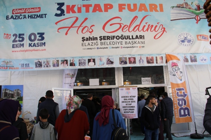 Elazığ’daki Kitap Fuarı’na Son Günde Yoğun İlgi