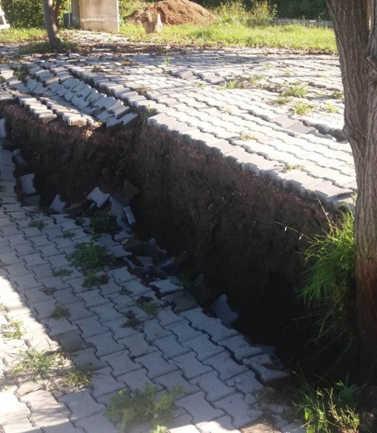 Fatsa’da Toprak Kayması