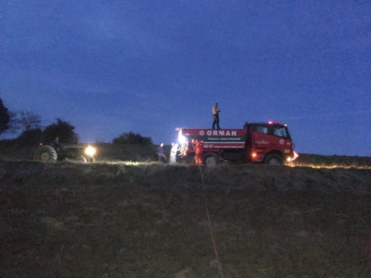 Ormanlık Alanda Çıkan Yangın Söndürüldü