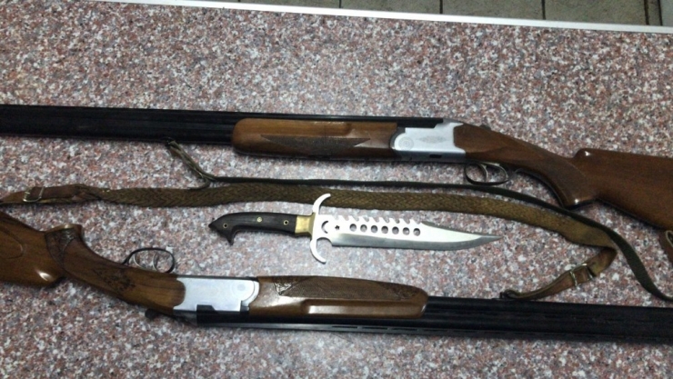 Balıkesir’de 4 Silah Ele Geçirildi