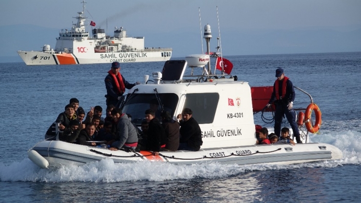 Çanakkale’de 131 Düzensiz Göçmen Yakalandı