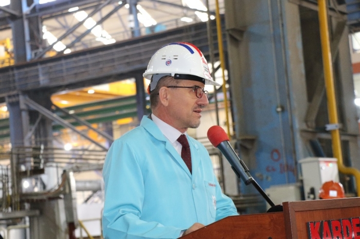 Kardemir 150 Milyonluk Yatırımla 3,5 Milyonluk Üretim Hedefi İçin Önemli Bir Adım Daha Attı