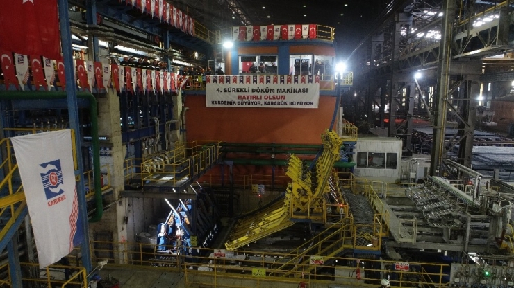 Kardemir 150 Milyonluk Yatırımla 3,5 Milyonluk Üretim Hedefi İçin Önemli Bir Adım Daha Attı