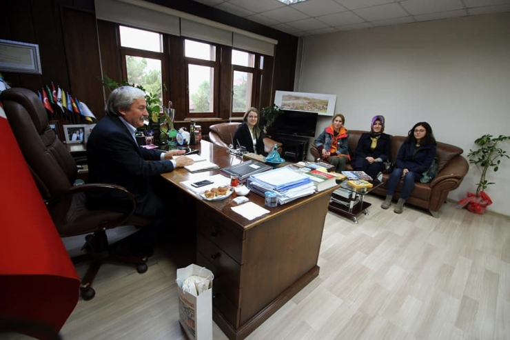 Mimarlık Bölümü Başkanı Doç. Dr. Yaldız’dan Başkan Şahin’e Ziyaret