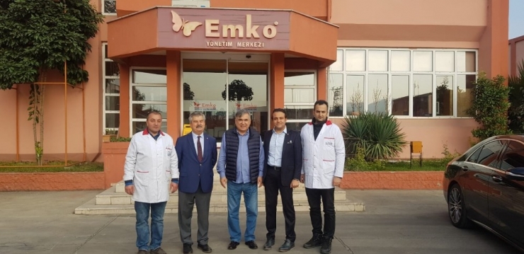 Özbekistan Büyükelçisi Emko’nun Fabrikasını Gezdi