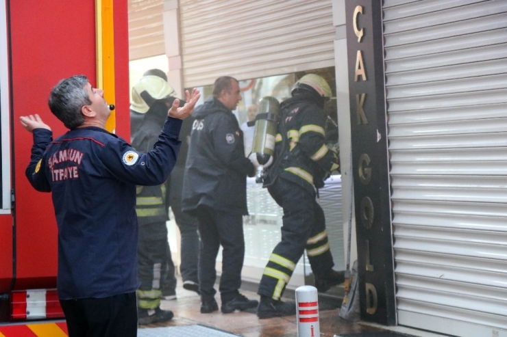 Samsun’da Yangın Paniği