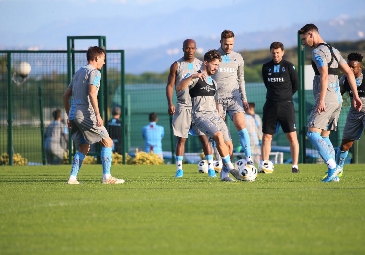 Trabzonspor, Krasnodar Maçı Hazırlıklarına Başladı