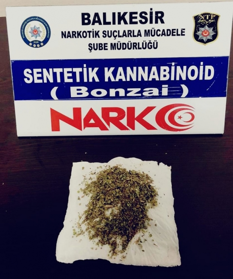 Balıkesir Polisinden Uyuşturucu Operasyonu