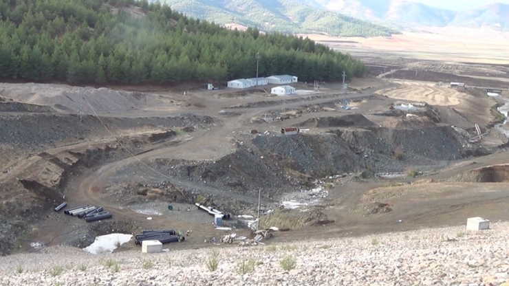 Güneş Göletinde Su Tutulmaya Başlandı