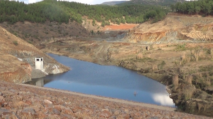 Güneş Göletinde Su Tutulmaya Başlandı