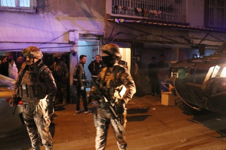 Gaziantep’te Helikopter Destekli Uyuşturucu Operasyonu