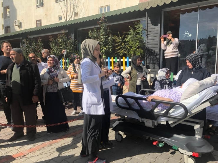 Siirt’te Hastanede Yangın Çıktı, Hastalar Tahliye Edildi