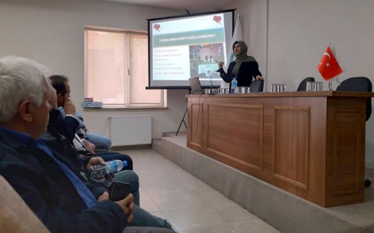 Sivrihisar Devlet Hastanesi’nden ‘Meme Kanseri’ Ve ‘Organ Bağışı’ Konferansı