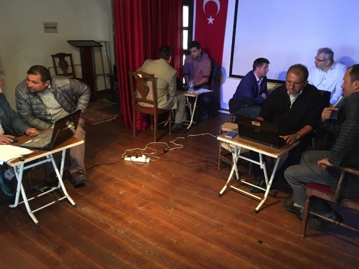 İnebolu’da Muhtarlara Anket Uygulaması Yapıldı