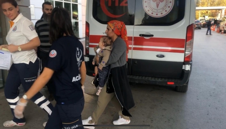 Mürekkep İçen Çocuk Hastaneye Kaldırıldı