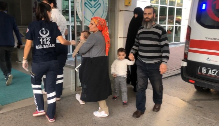 Mürekkep İçen Çocuk Hastaneye Kaldırıldı