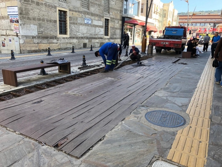 Sinop’un Sakarya Caddesi’nde Yenileme Çalışmaları