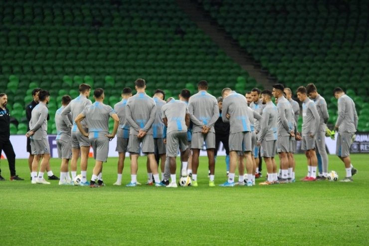 Trabzonspor, Krasnodar Maçı Hazırlıklarını Tamamladı
