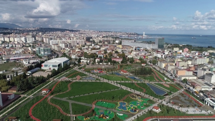 ’Samsun Millet Bahçesi’nde Son Rötuşlar