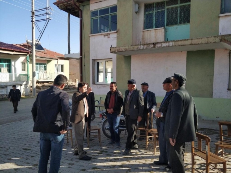 Kaymakam Kaya Köy Halkının Sorunlarını Dinledi