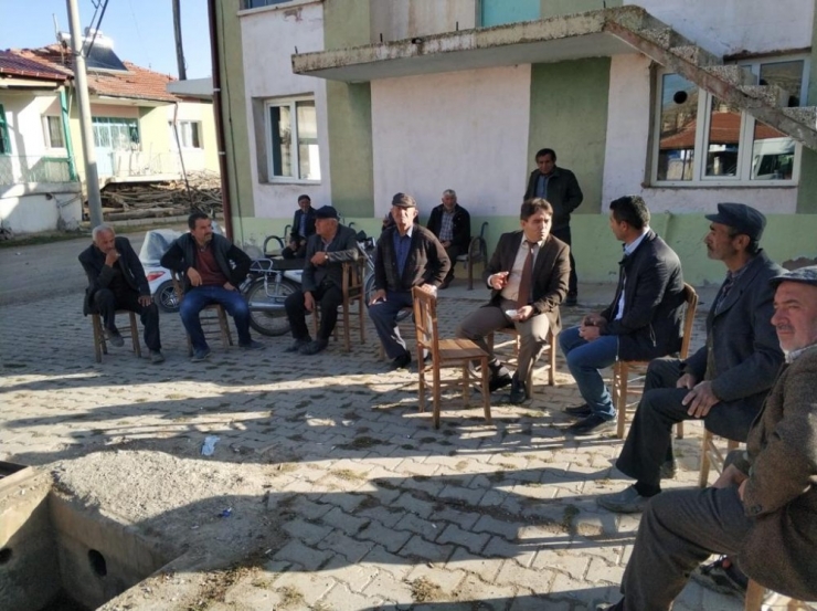 Kaymakam Kaya Köy Halkının Sorunlarını Dinledi
