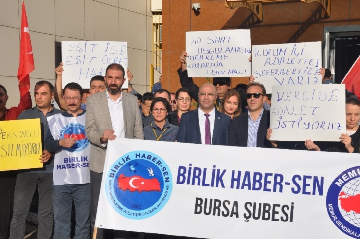 Bursa’da Postacıların İsyanı